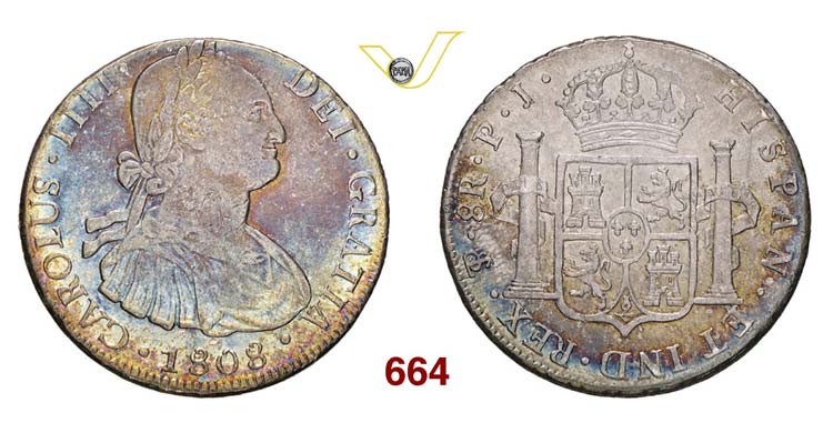 BOLIVIA - CARLOS IV  (1788-1808)  ... 