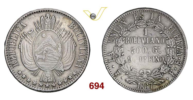 BOLIVIA - REPUBBLICA  (1825-...)  ... 