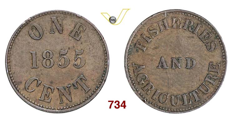 CANADA - Cent Token 1855, ... 