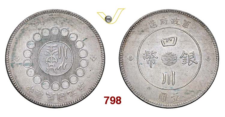 CHINA  SZECHUAN -   Dollaro A 1 ... 