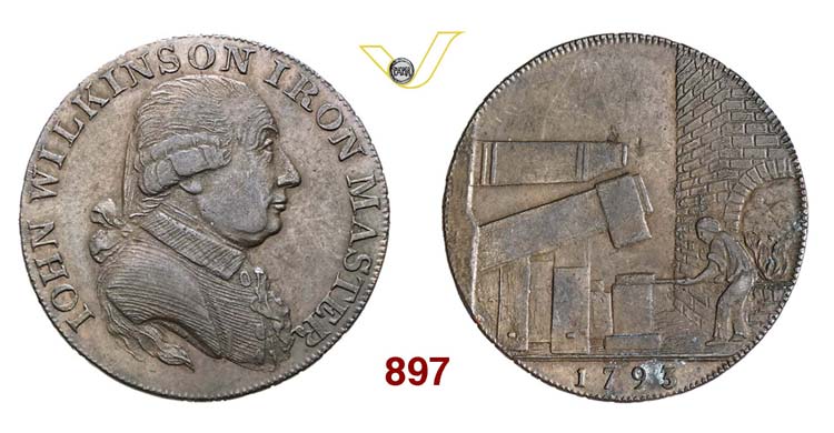 GREAT BRITAIN - 1/2 Penny 1793 ... 