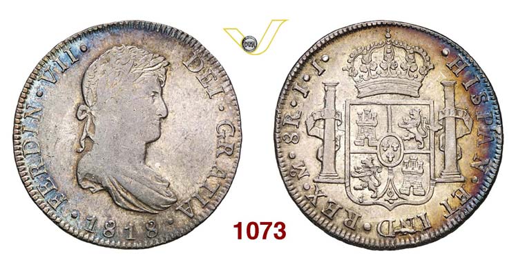 MEXICO - FERNANDO VII  (1808-1821) ... 