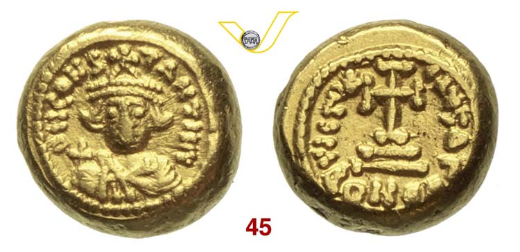   COSTANTE II  (641-668)  Solido ... 