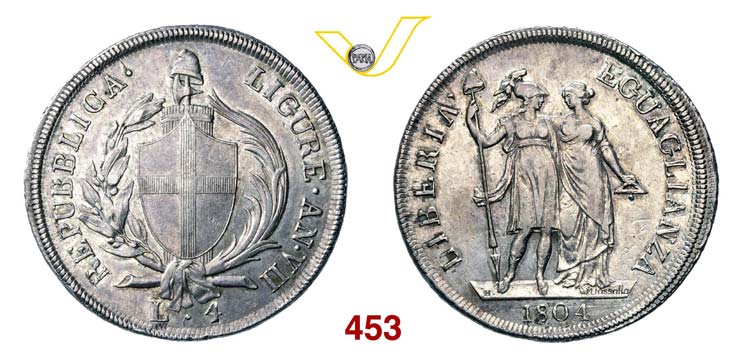 REPUBBLICA LIGURE  (1798-1805)  4 ... 