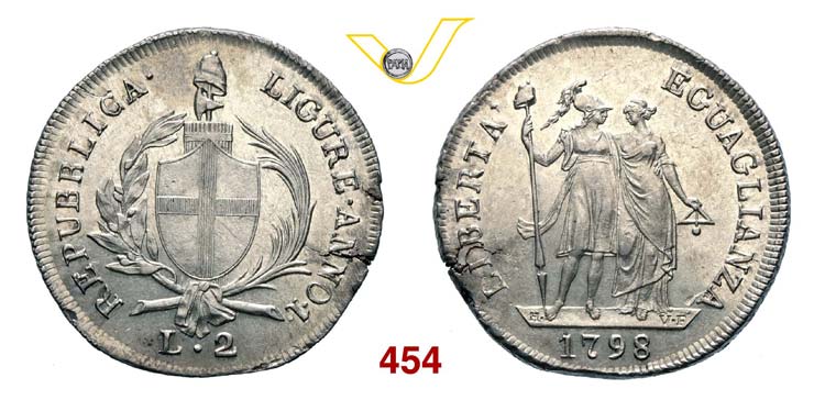 REPUBBLICA LIGURE  (1798-1805)  2 ... 