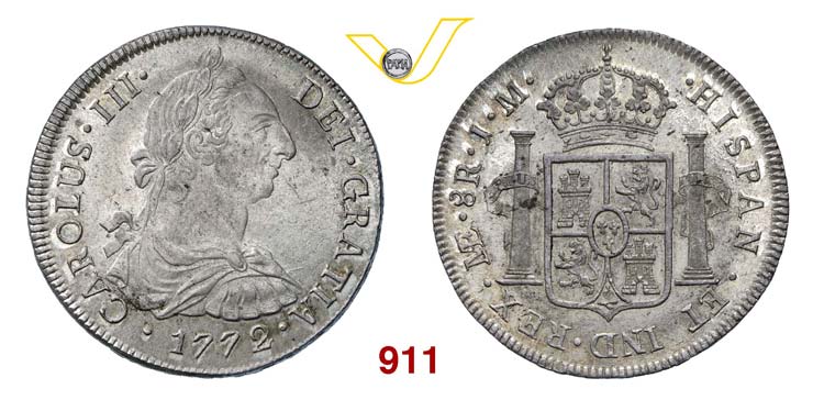 PERU  CARLO III  (1759-1788)  8 ... 