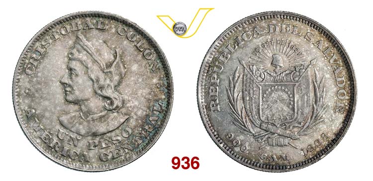 SALVADOR (EL)  REPUBBLICA    Peso ... 