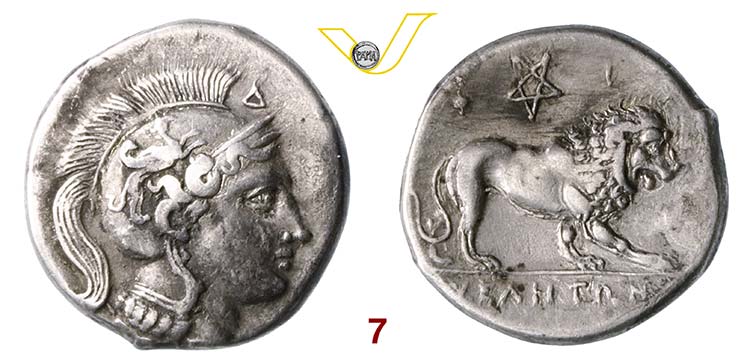 LUCANIA - Velia  (300-280 a.C.)  ... 
