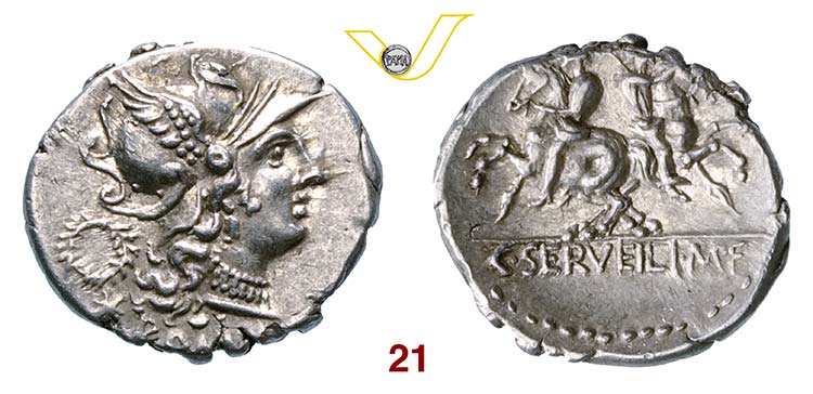 SERVILIA - C. Servilius M.f.  (136 ... 
