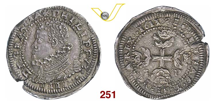 MESSINA  FILIPPO III  (1598-1621)  ... 