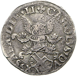CARLO II  (1504-1553)  Da 5 Grossi ... 