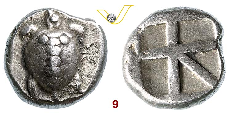 ATTICA - EGINA    (480-457 a.C.)  ... 
