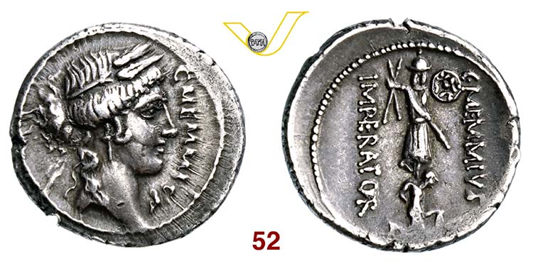 MEMMIA - C. Memmius C.f.  (56 ... 
