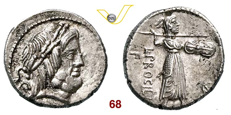 PROCILIA - L. Procilius  (80 a.C.) ... 