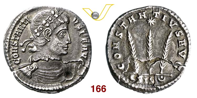 COSTANZO II  (337-361)  Siliqua, ... 