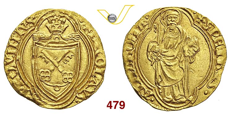 NICCOLO V  (1447-1455)  Ducato, ... 