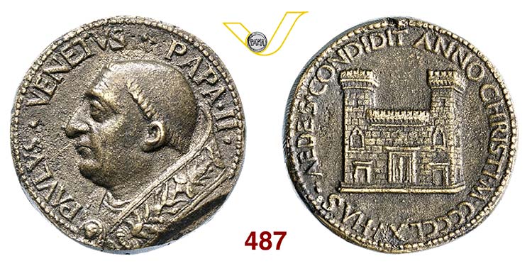 PAOLO II  (1464-1471)  Medaglia ... 