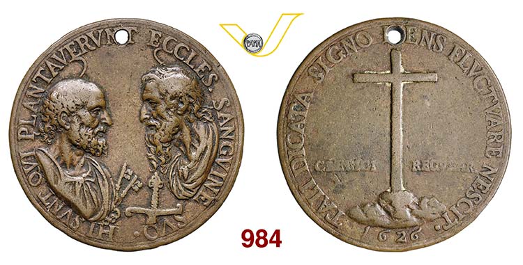 (1626)  Medaglia religiosa.  D/ ... 