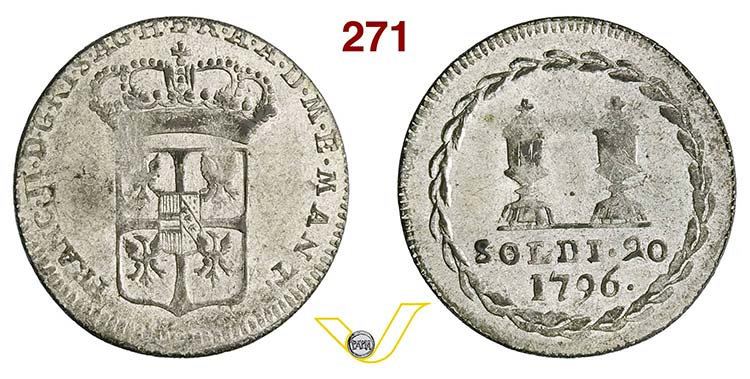 ITALIA - FRANCESCO II  (1792-1800) ... 