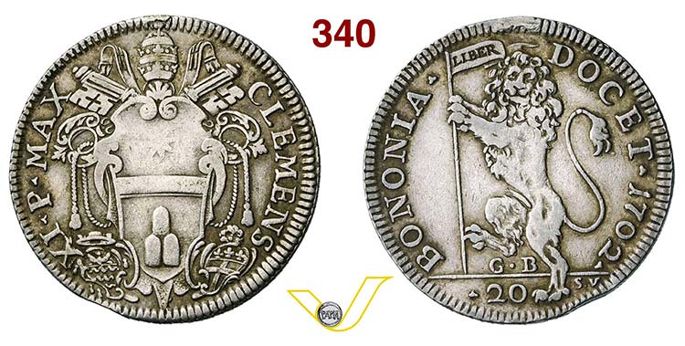 CLEMENTE XI  (1700-1721)  Lira ... 