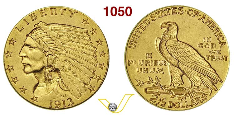 U.S.A.      2,5 Dollari 1913.   Au ... 