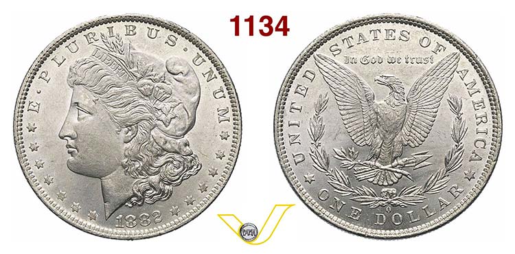 U.S.A.      Dollaro 1882 O ... 