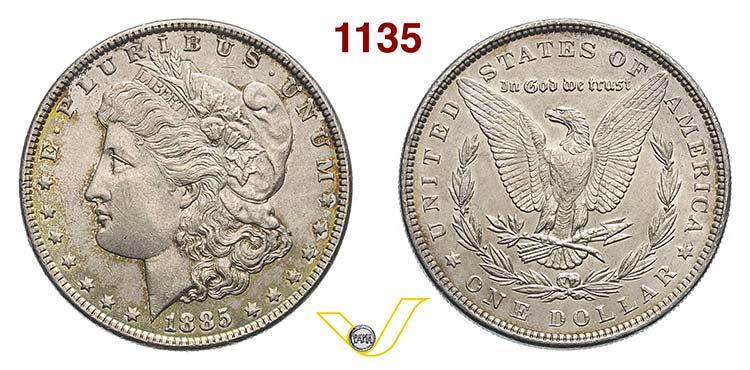 U.S.A.      Dollaro 1885 ... 