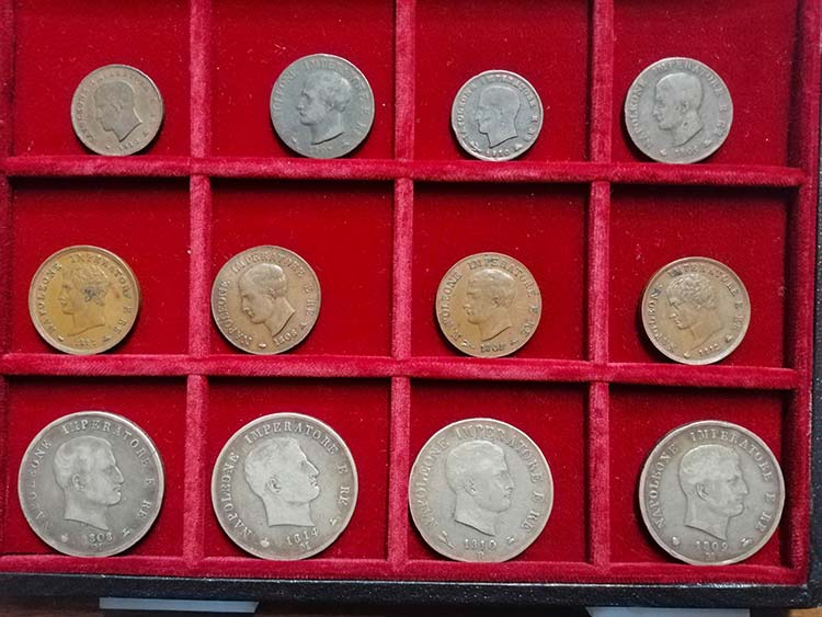 36 monete di Napoleone I di zecche ... 