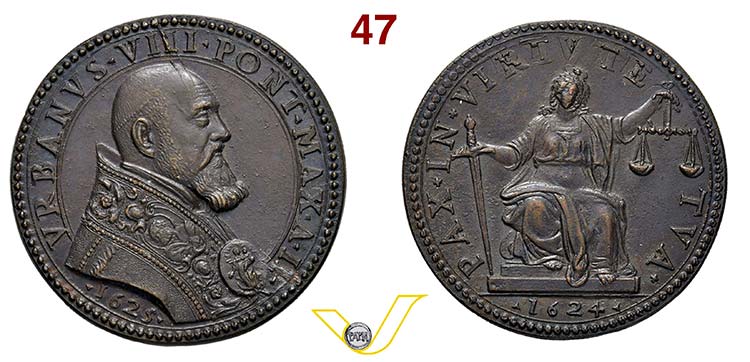 URBANO VIII  1623/1644  1625 ANNO ... 
