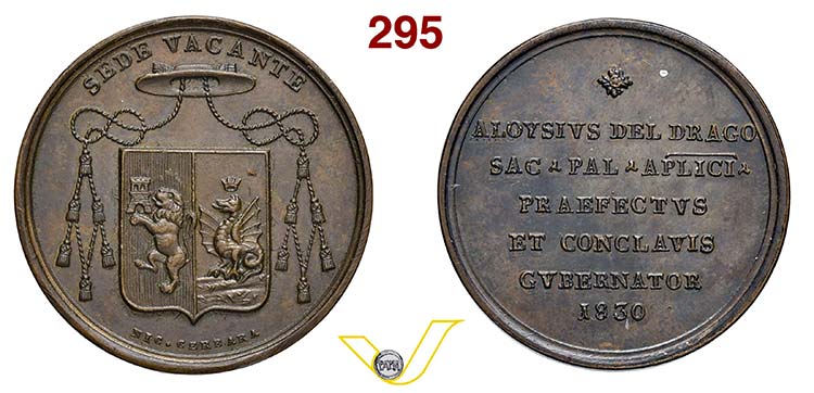 SEDE VACANTE   1830-1831  Emessa ... 
