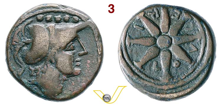 APULIA - Luceria  (211-200 a.C.)  ... 