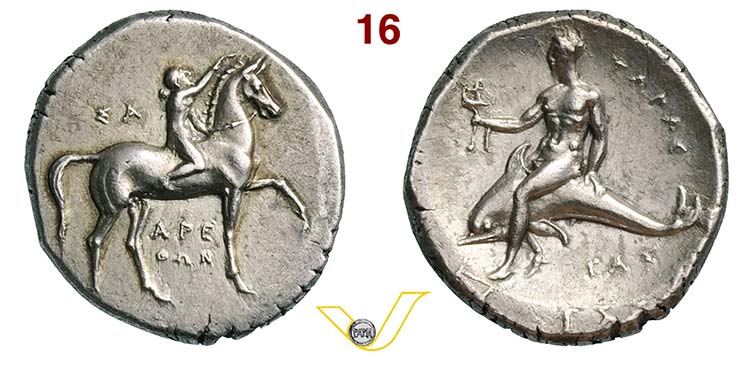 CALABRIA - Tarentum  (281-270 a.C. ... 