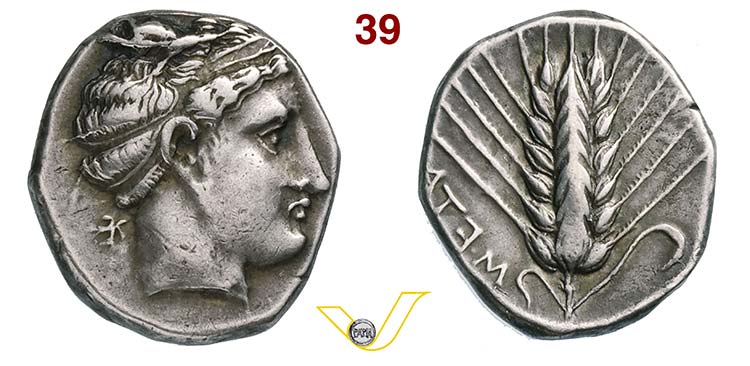 LUCANIA - Metapontum  (390 a.C. ... 