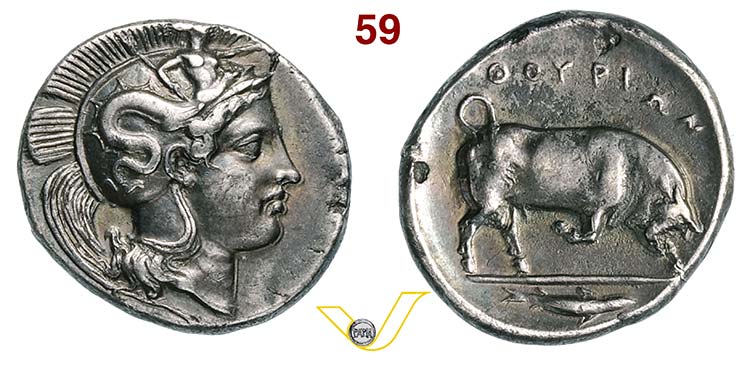 LUCANIA - Thurium  (400-350 a.C.)  ... 