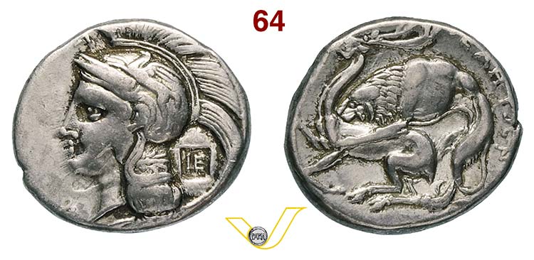 LUCANIA - Velia  (400-340 a.C.)  ... 