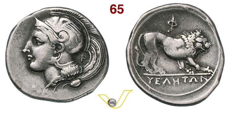 LUCANIA - Velia  (340-335 a.C.)  ... 