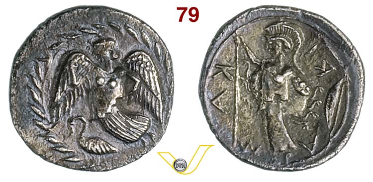 SICILIA - Kamarina  (461-435 a.C.) ... 
