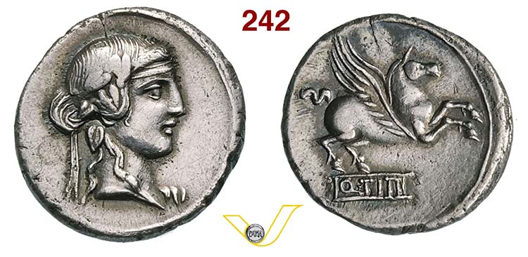 TITIA - Q. Titius  (90 a.C.)  ... 