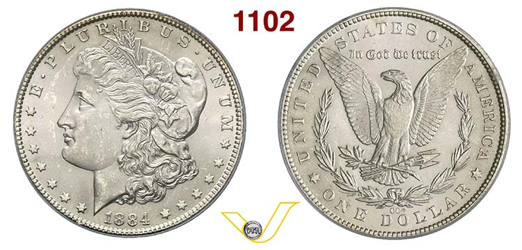 U.S.A. -     Dollar 1884 CC, ... 