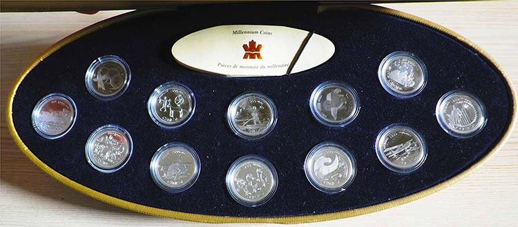 CANADA - 1999 - 25 Cents Serie di ... 