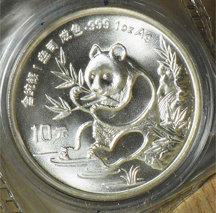 CINA - 1991 - 10 Yuan “Panda”  ... 