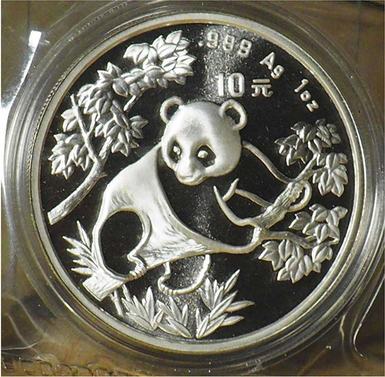 CINA - 1992 - 10 Yuan “Panda”  ... 
