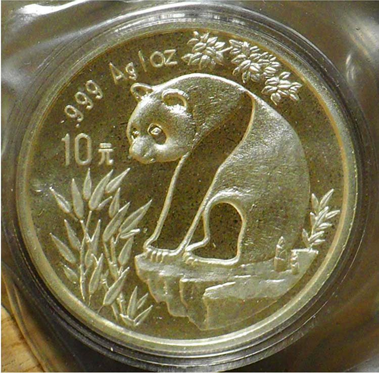 CINA - 1993 - 10 Yuan “Panda”  ... 