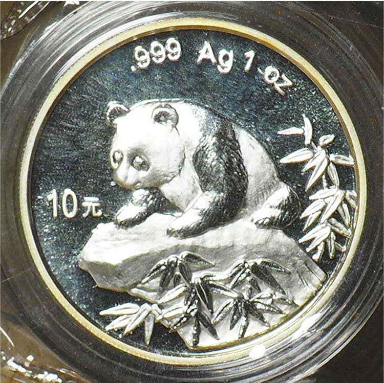 CINA - 1999 - 10 Yuan “Panda” ... 