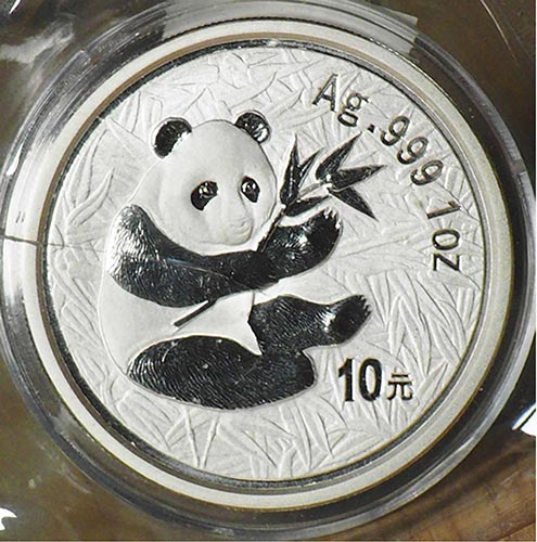 CINA - 2000 - 10 Yuan “Panda”  ... 
