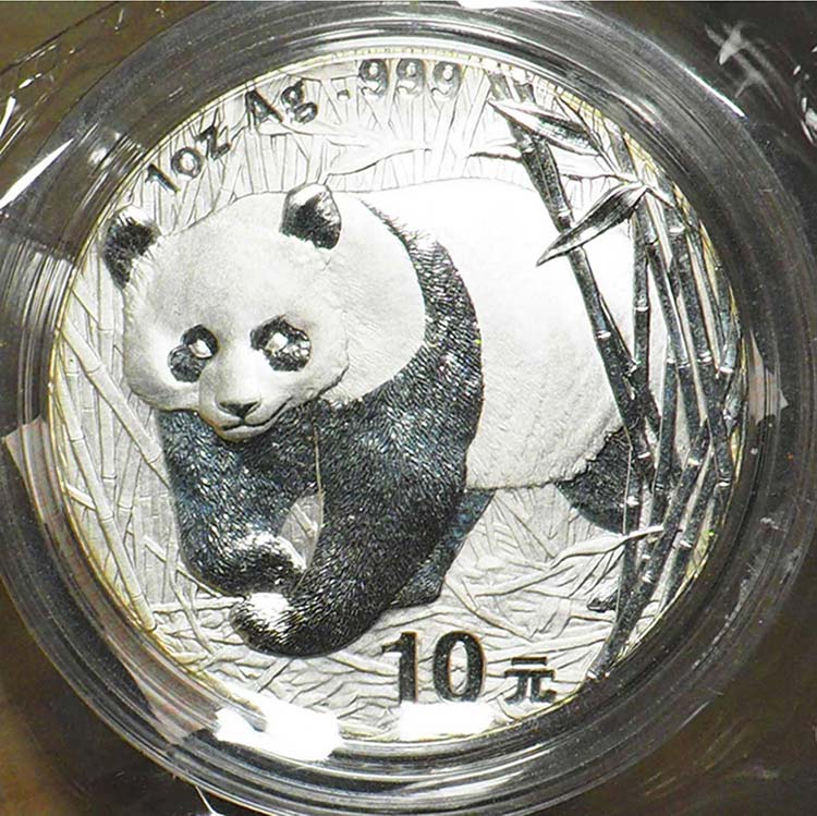 CINA - 2001 - 10 Yuan “Panda”  ... 