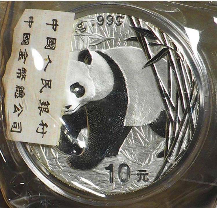 CINA - 2002 - 10 Yuan “Panda”  ... 