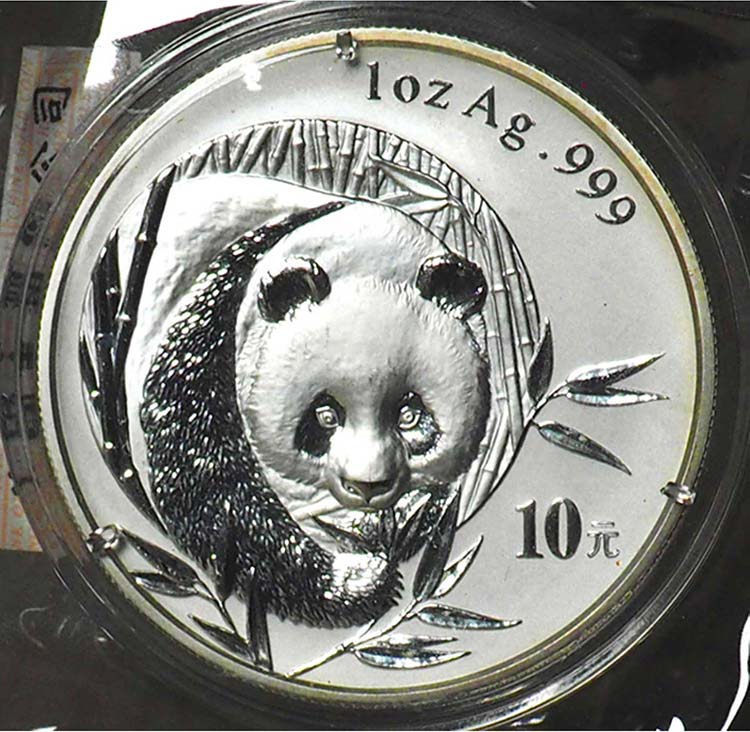 CINA - 2003 - 10 Yuan “Panda”  ... 