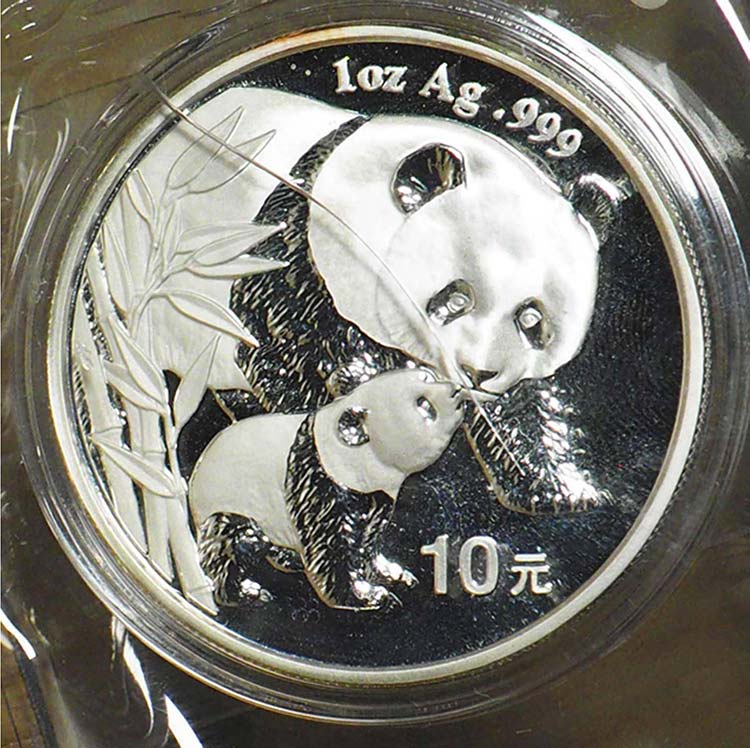 CINA - 2004 - 10 Yuan “Panda”  ... 