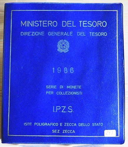 ITALIA - 1986 - Serie 11 valori + ... 